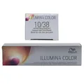 Wella Professionals Illumina Color 60 ml 10/38 hell lichtblond gold pearl perman