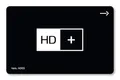 HD+ Karte für 12 Monate Fernsehen in brillanter HD-Qualität, Fernsehen über Satellit