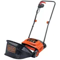 BLACK+DECKER Elektro-Rasenlüfter GD300, Vertikutierer, orange