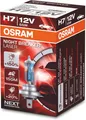 OSRAM NIGHT BREAKER LASER H7, +150% mehr Helligkeit, Halogen-Scheinwerferlampe