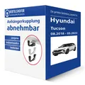 G.D.W. Anhängerkupplung abnehmbar für HYUNDAI Tucson Typ TL/TLE AHK