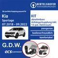 Für KIA Sportage IV Typ QL/ QLE 07.2018-09.2022 AHK abn +13pol spez E-Satz TOP