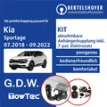 Für KIA Sportage IV Typ QL/ QLE 07.2018-09.2022 AHK abn +7pol spez E-Satz TOP