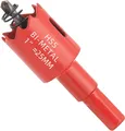 Bi-Metall-Lochsäge 25mm Rot Hochleistungsschnellstahl