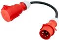 CEE Adapterleitung, 16/32A 0.5 m Kabel, H07RNF5G2.5qmm