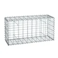 Gabione Steingabione Steinkorb 100x50x30 cm Wand Drahtkorb Metallkorb Mauer