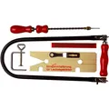 Laubsägegarnitur Laubsäge Drillbohrer Laubsägetischch Zwinge Laub Säge Geschenk