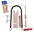 Pebaro Laubsäge-Set, 12-Teilig, mit Drillbohrer, Komplettset
