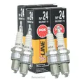 NGK 4x Zündkerze 94976 V-Line für AUDI SEAT SKODA VW LAMBORGHINI BENTLEY