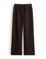 OPUS Damen Wide Leg Pants | MILENI Resort Wide Leg Pants aus reinem Leinen Affogato, 34