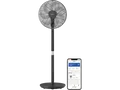 PHILIPS CX3550/01 Air+ App, Automatische Rotation 2-in-1 Standventilator und Tischventilator Schwarz/Silber (48 Watt)