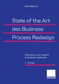 State of the Art des Business Process Redesign: Darstellung und Vergleich bestehender Methoden (German Edition)