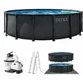 INTEX 26326GS - Ultra XTR FramePool-Set (488x122cm) - Schwarz