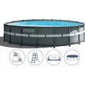 Intex Framepool Ultra XTR Frame Pool Komlpettset 488 x 122 c (Komplett-Set), Sicherheitsleiter