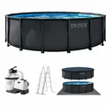 INTEX FramePool Set Ultra XTR 488x122cm Aufstellpool Gartenpool groß 26326GS