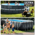 INTEX Komplettset Ultra XTR Frame Pool mit Sandfilteranlage Schwimmbecken