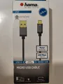 Hama Prime Line HQ USB-Kabel USB-A/Micro-USB 2.0 480Mbps 0,75m Schwarz Vergoldet