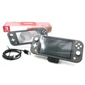 Nintendo Switch Lite Handheld Konsole Grau in OVP + Tasche & weiteres NEUWERTIG