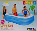 INTEX 57180 Pool Swimmingpool Schwimmbecken 213 x 163 x 48 cm - rechteckig blau