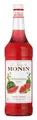 Monin Sirup Wassermelone (1 x 1,0l) - Erfrischende Note für Cocktails - Desserts und Limonaden - natürlicher Geschmack - Vegan