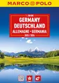 MARCO POLO Reiseatlas 2025/2026 Deutschland 1:300.000: Straßenatlas und Autoatlas mit Europa in 1:4,5 Mio. Spiralbindung