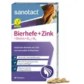 sanotact Bierhefe + Zink: Haut Haare & Nägel 60 Tabletten 100%