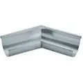 Gromo - Grömo Zink Rinnenwinkel 135° Titanzink Halbrund Außeneck 333 Gelötet, 63483