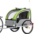 Fischer Kinder-Fahrradanhänger Komfort  für 1 - 2 Kinder  Fahrradanhänger