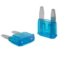 5 Stk. SeKi Mini Flachstecksicherung 15A blau; Auto Sicherung 32V/DC Flachsicherung Boot Anhänger LKW Wohnwagen