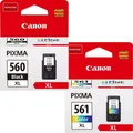 Canon PG-560XL Schwarz & CL-561XL Colour Bundle für PIXMA TS5350/TS5353