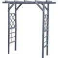 Promadino Pergola Ben 210 cm x 200 cm x 60 cm Grau FSC®