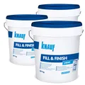 3 x KNAUF Sheetrock Fill & Finish Light Füllmasse Spachtelmasse Spachtel 20 kg