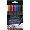 FABER CASTELL Fineliner Grip Finepen 0,4mm 10 Farben