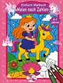 Malen nach Zahlen Einhorn Malbuch für Kinder ab 5–7 Jahren: Mit 50 Ausmalbildern und praktischer Farbschablone zum einfachen Lernen von Farben und Zahlen für Vorschulkinder und Erstklässler.