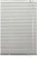 Alu-Jalousie ohne Bohren silber 45x130 cm inkl. Klemmträger