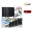 (0% MwSt) 600W (4x150W) MPPT-Balkon-Solaranlage + 800W On-Grid-Wechselrichter