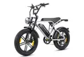 Vankel E-Bike Cityrad E6-2.0 Elektrofahrrad 20” x 4 Damen u. Herren Pedelec 720Wh Max.108KM, Kettenschaltung, Heckmotor, 720 Wh, Pedelec, Elektrofahrrad E-Mountainbike für Erwachsene, E-bikes