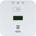 ABUS Kohlenmonoxid-Warnmelder COWM510 - 10-Jahres-Sensor & LCD Display - Weiß