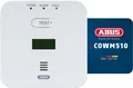 Abus 89164 Kohlenmonoxid Warnmelder COWM510 CO Melder LCD Display 85dB Weiß