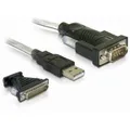 Delock USB-Kabel USB-A Stecker, VGA 9pol. Stecker 1.80 m Schwarz 61308