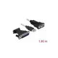 61308 - Adapter USB 2.0 Typ-A > 1 x Seriell DB9 RS-232 + Adapter DB25