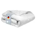 XDREAM Pure 4-Jahreszeiten Bettdecke 200x200 cm | bestehend aus 2 zusammengeknöpften Steppdecken | Allergiker geeignet | 100% Mikrofaser | Öko-TEX® | 200 x 200 cm