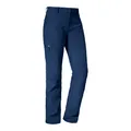 Schöffel Damen Pants Ascona, leichte und komfortable Wanderhose für Frauen, vielseitige Outdoor Hose mit optimaler Passform und praktischen Taschen, Dress Blues, 40