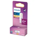 Philips LED Standard Brenner, Ersatz für 40W Halogen, G9 Sockel, warmweißes Licht2700K, Matt