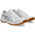 Asics UPCOURT 6 Hallenschuh besonders geeignet für Handball und Volleyball weiß 39 EU