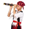 Piratenteleskop 32 cm Fernrohr Spielzeug für Kinder Piratenparty Kostüm-Zubehör
