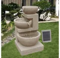 Wehmann Gartenbrunnen Solarbrunnen Eden, 34,00 cm Breite, Wasserbecken BxT: 34,00x34,00 cm
