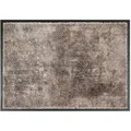 Schöner Wohnen FUßMATTE Miami, Grau, Textil, meliert, rechteckig, 50x70 cm, Bsci, schmutzabweisend, für Fußbodenheizung geeignet, rutschhemmend, pflegeleicht, Teppiche & Böden, Fuß & Stufenmatten, Fußmatten und Schmutzfangmatten