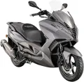 Alpha Motors Motorroller Sport Cruiser 22, 125 ccm, 95 km/h, Euro 5, mit Lenkerschloss, grau