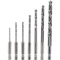 Bosch Holzspiralbohrer-Set Robust Line 2 mm - 8 mm Sechskantschaft 7-teilig